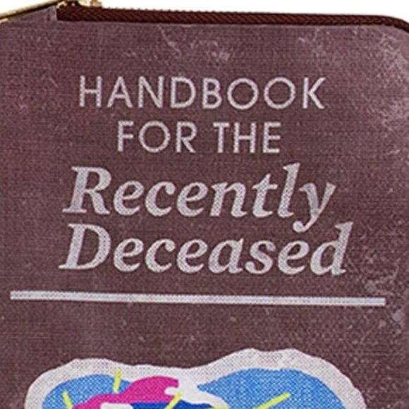 Beetlejuice Handbook for the Recently Deceased Wristlet Purse - Accessory Bag - Picture 4 of 6
